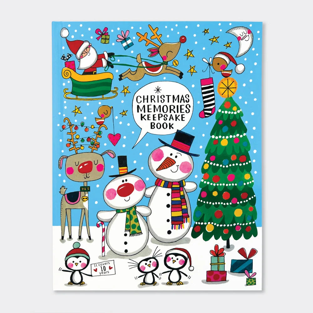 Christmas Memories Keepsake Journal: 10 Year Family Tradition Book