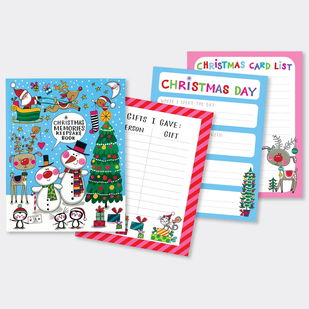 Christmas Memories Keepsake Journal: 10 Year Family Tradition Book