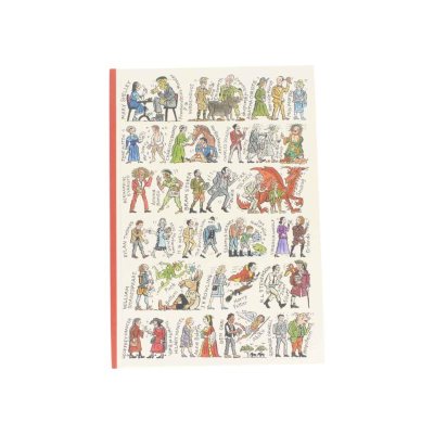 Writers & Characters A5 Hardback Notebook | Bookazine HK