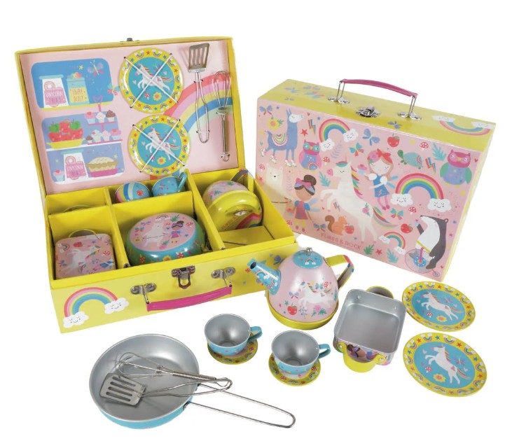 Tea Set Rainbow Fairy Musical 12Pc | Bookazine HK