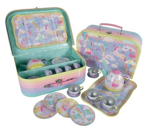 Fantasy Musical Tin Tea Set 15 Pcs | Bookazine HK