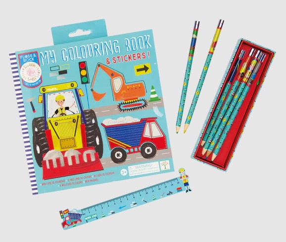 Colouring Book Construction | Bookazine HK