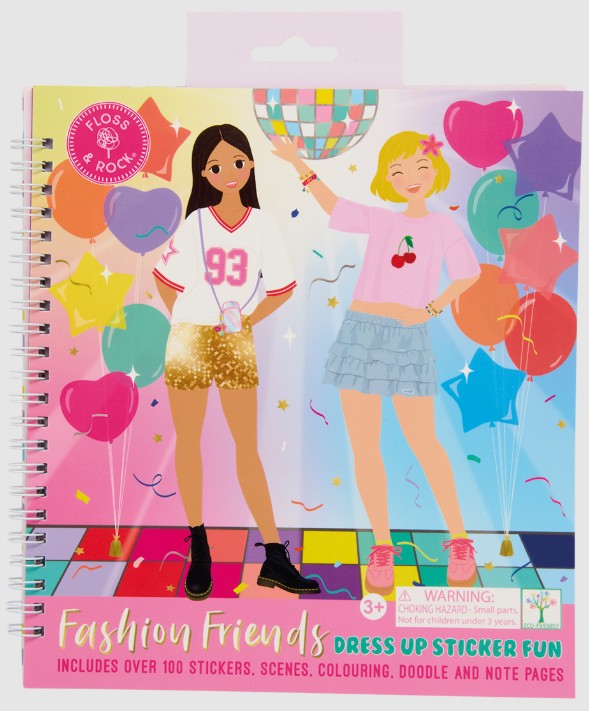 Sticker Book Fashion Friends | Bookazine HK