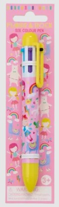 Six Colour Pen Rainbow Fairy | Bookazine HK