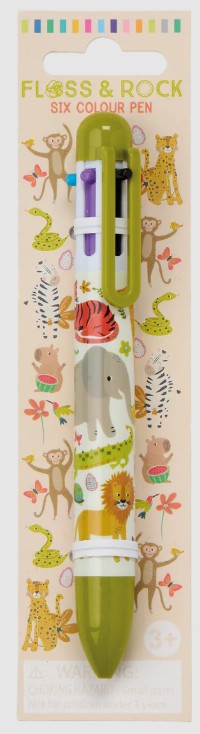 Six Colour Pen Jungle | Bookazine HK