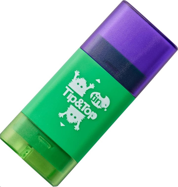 Tip N' Top Sharpener & Eraser - Green | Bookazine HK