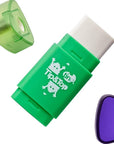 Tip N' Top Sharpener & Eraser - Green | Bookazine HK