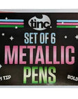 Metallic Pens Set of 6 | Bookazine HK