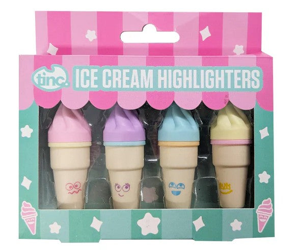 Ice Cream Whippy Highlighters Set of 4 | Bookazine HK