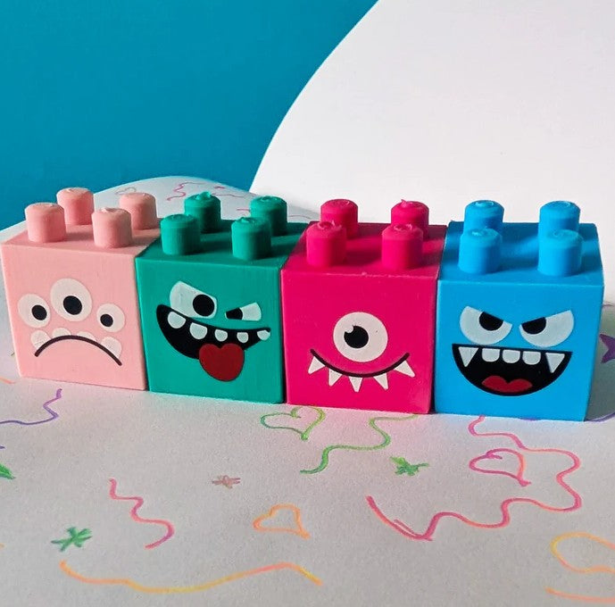 Monster Erasers Set of 4 | Bookazine HK