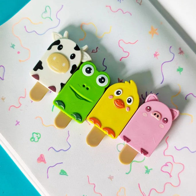 Animal Lolly Erasers Set of 4 | Bookazine HK