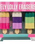 Stripe Icelolly Erasers Set of 4 | Bookazine HK