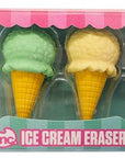 Pastel Ice Cream Erasers Set of 4 | Bookazine HK