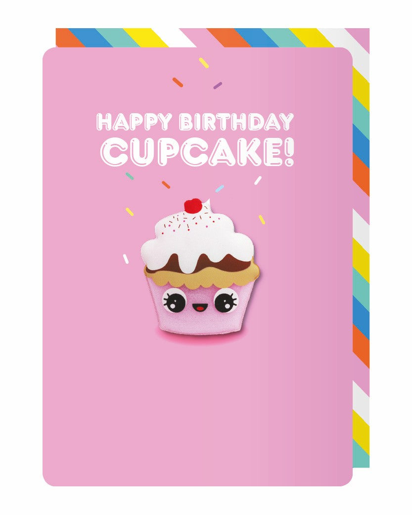 Happy Birthday Cupcake Magnet Card | Bookazine HK