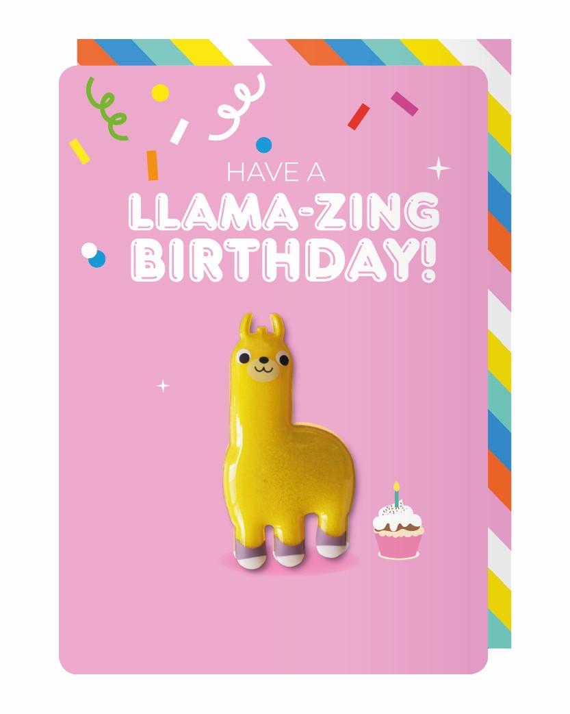 Have A Llama-Zing Birthday Magnet Card | Bookazine HK