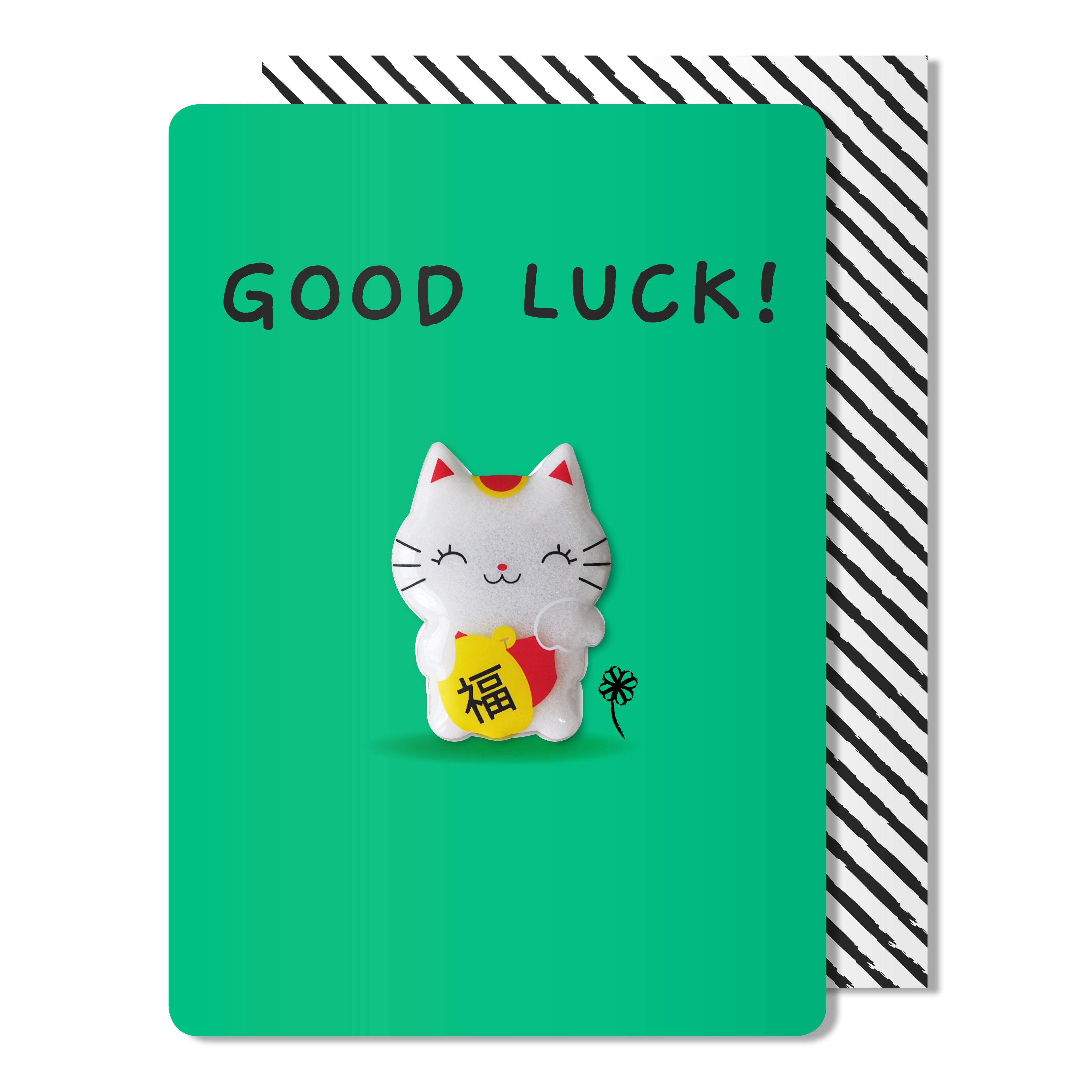 Good Luck Fortune Cat Magnet Card | Bookazine HK