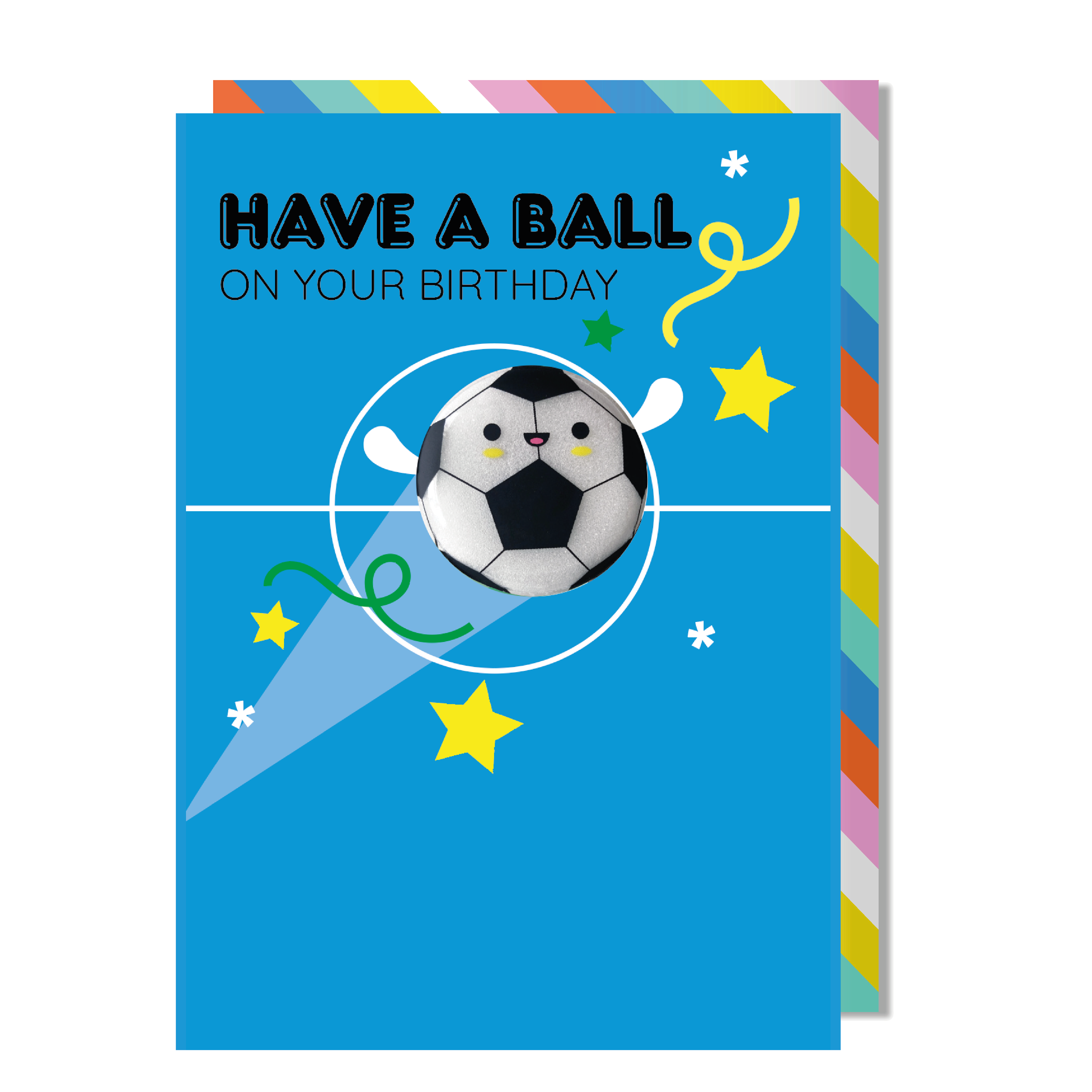 Have A Ball On Your Birthday Football Magnet Card | Bookazine HK