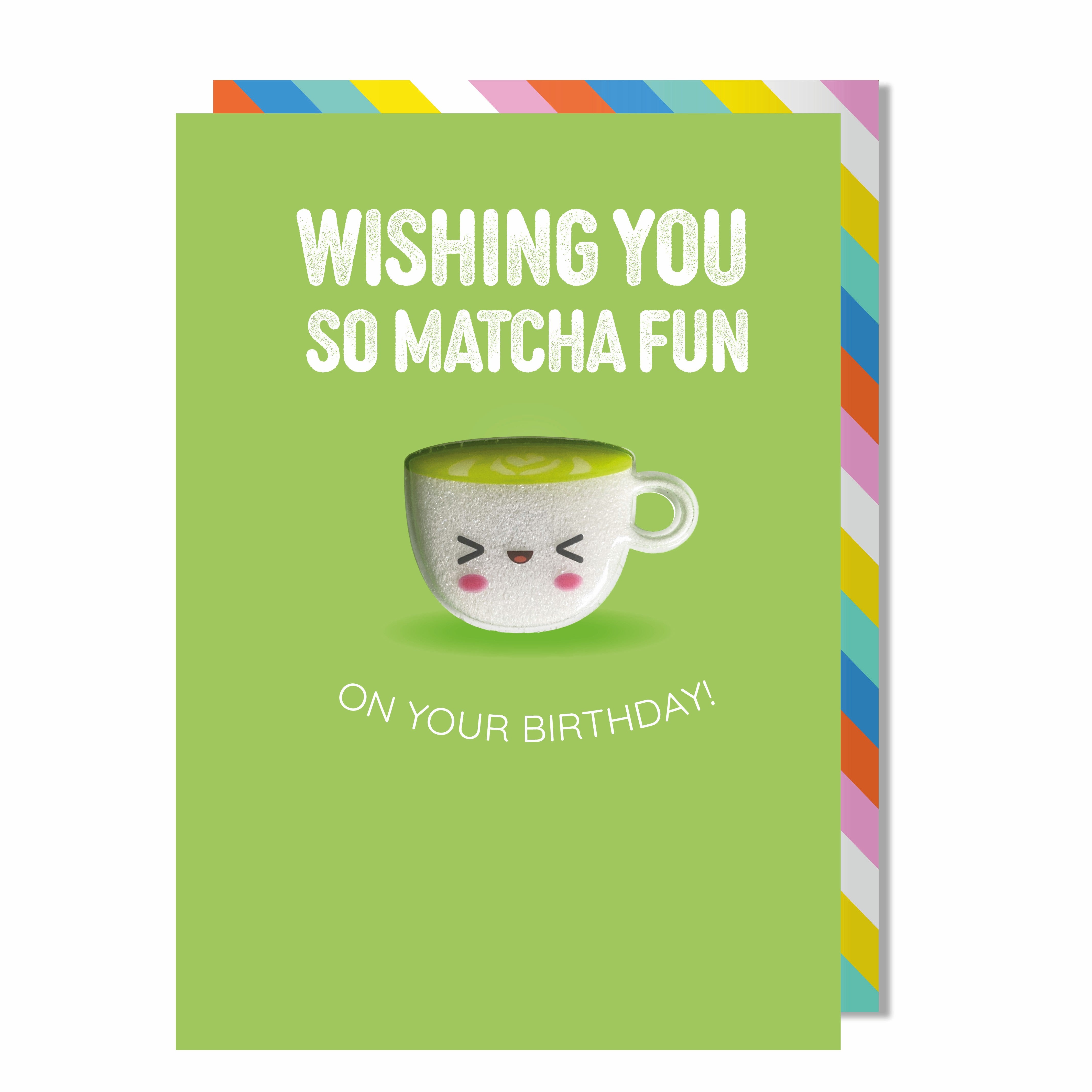Wishing You So Matcha Fun On Your Birthday Magnet Card | Bookazine HK