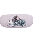 Growing Old Together Puppies Glasses Case- wredale