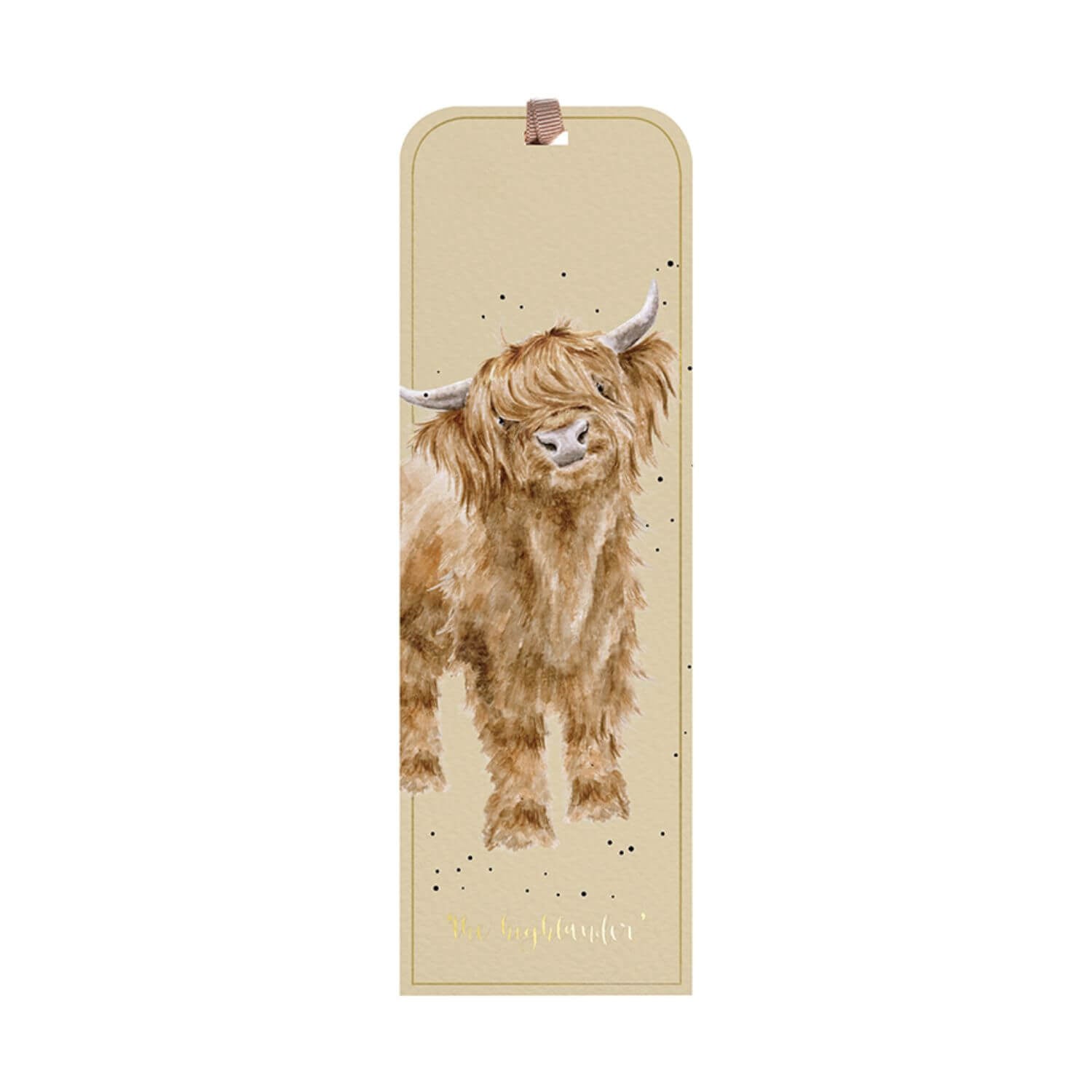 The Highland Cow Bookmark - wrendale