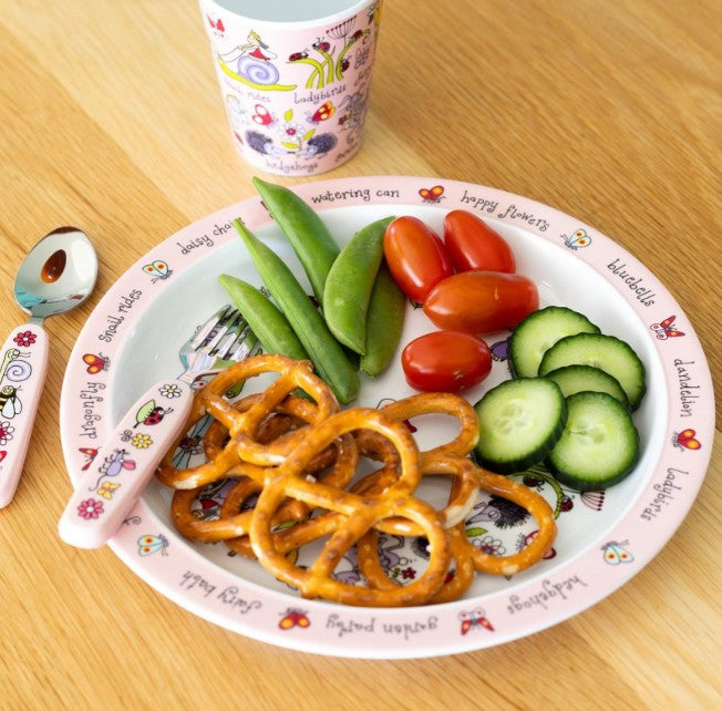 Secret Garden Melamine Plate