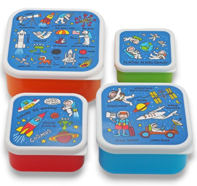Space Snack Box 4Pc | Bookazine HK