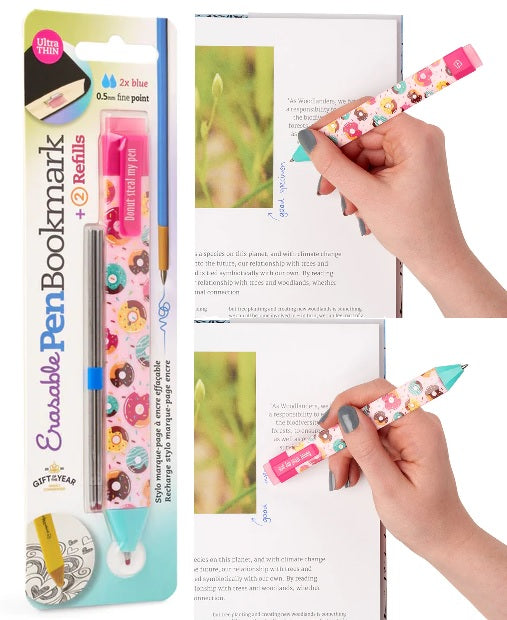 pen-bookmark-doughnut-with-refills