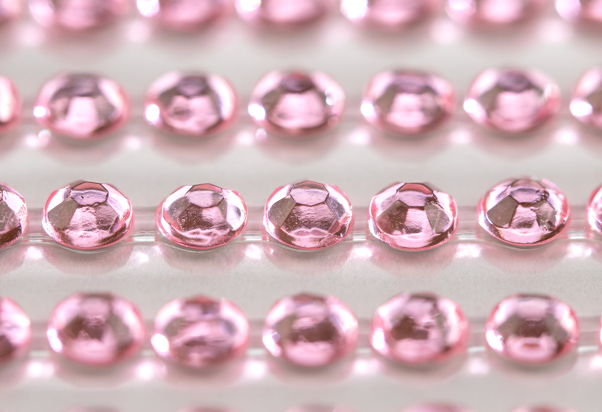 Pearl Pink Craft Sticker 3mm x 418pcs