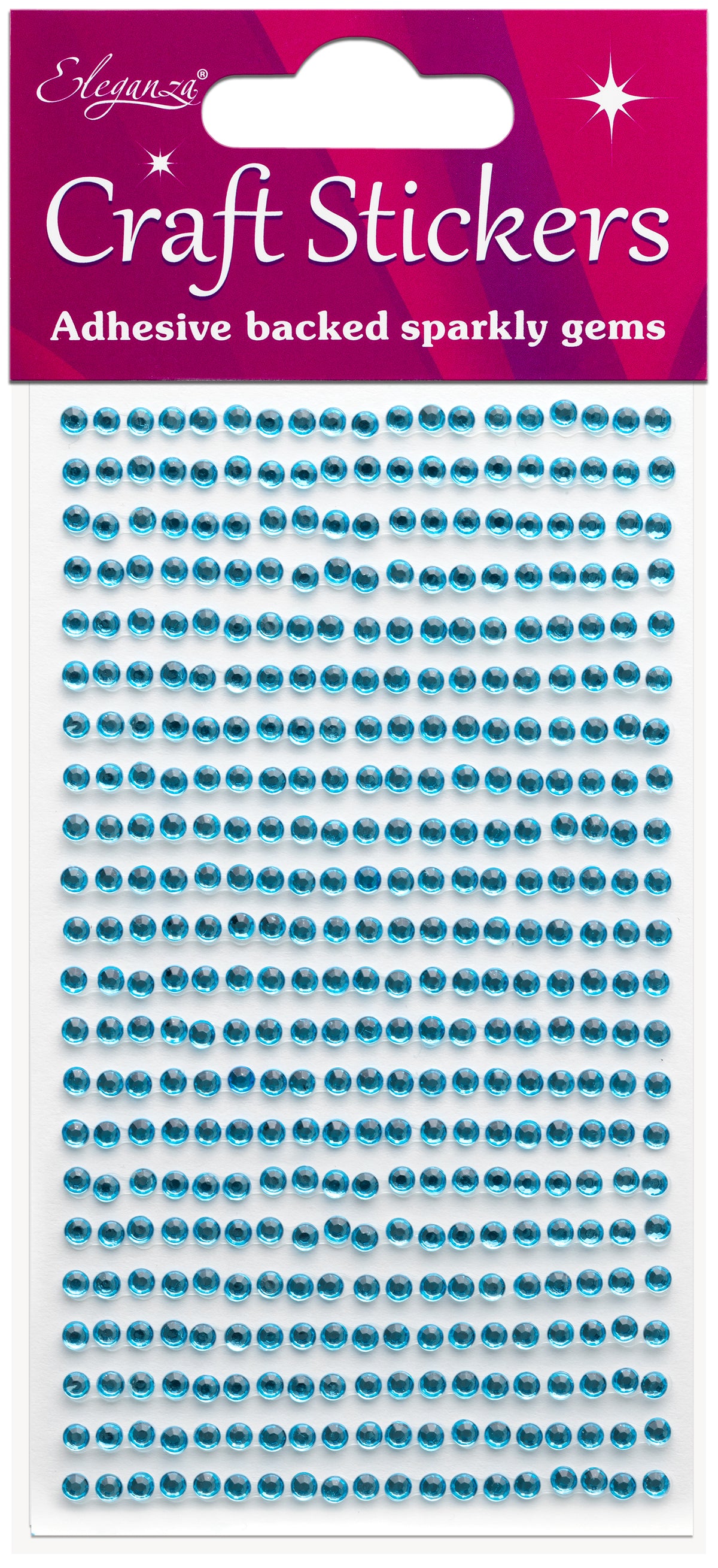Pearl Blue Craft Sticker 3mm x 418pcs