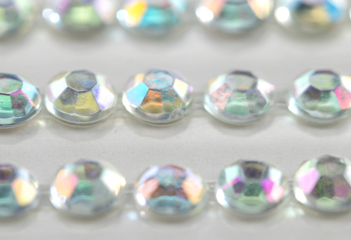 Iridescent Gems Craft Sticker 4mm x 240pcs