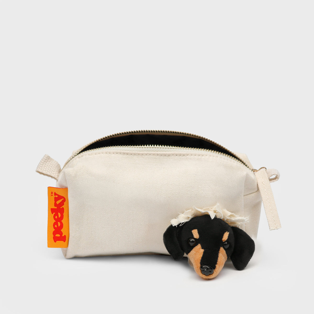 Peeky Dog Zip Pouch
