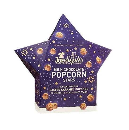 Joe & Seph's Milk Chocolate Popcorn Stars 190G | Bookazine HK