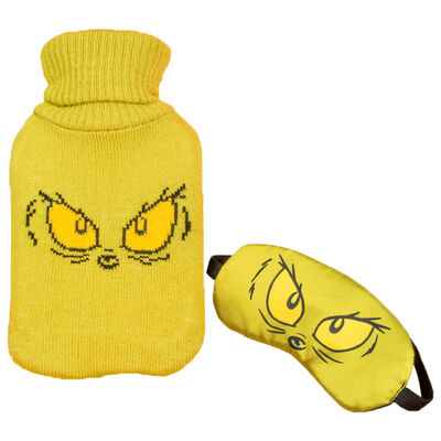 The Grinch Hot Water Bottle & Sleep Mask Set | Bookazine HK