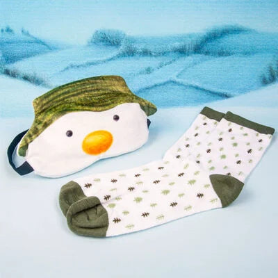 The Snowman Eye Mask & Socks | Bookazine HK