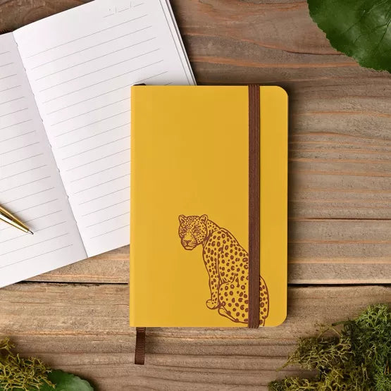 Cheetah A6 PU Notebook Sand | Bookazine HK