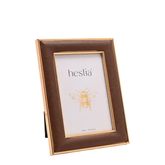 Gold Coloured Photo Frame 4" x 6" | Bookazine HK