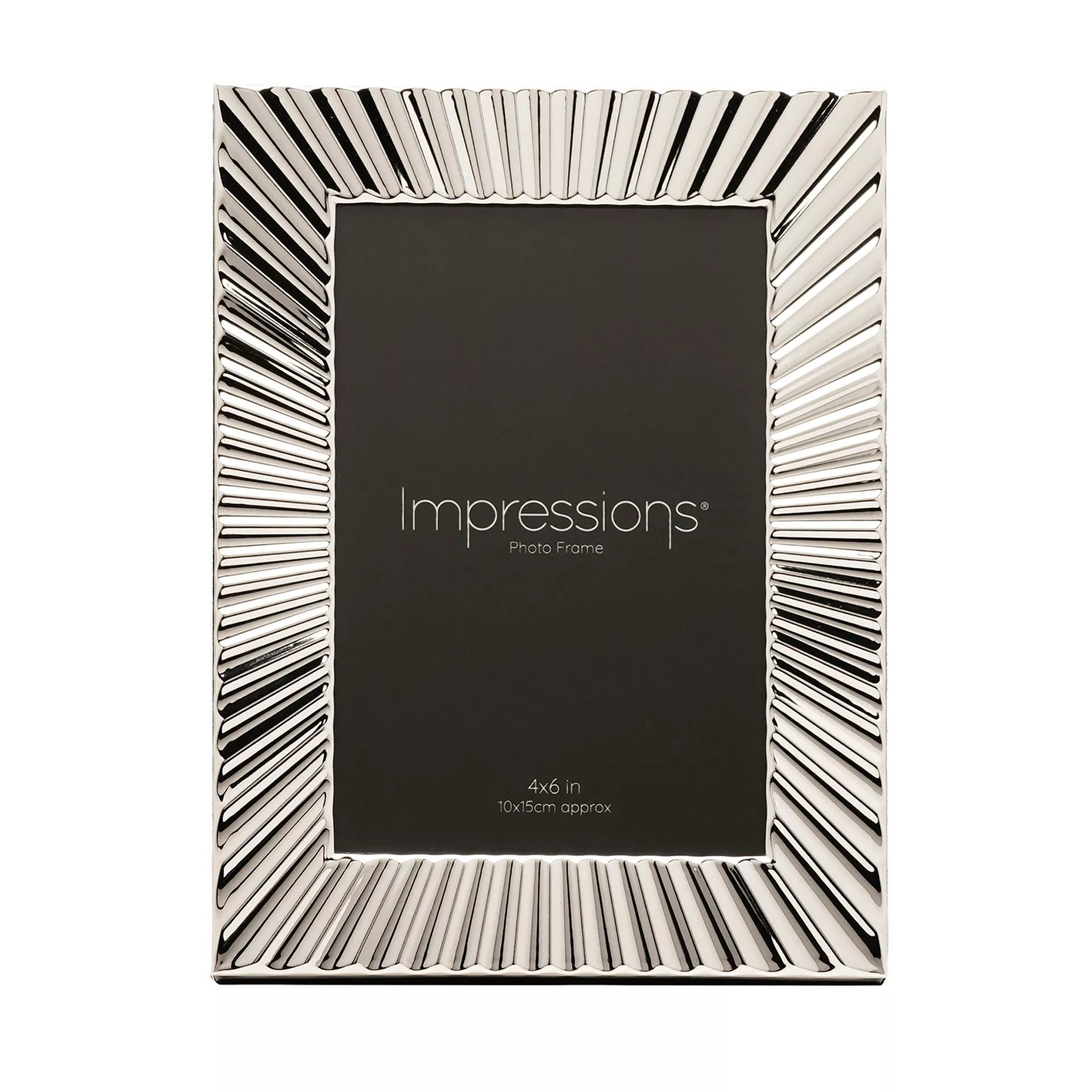Sunburst Silver Photo Frame 4" x 6" | Bookazine HK