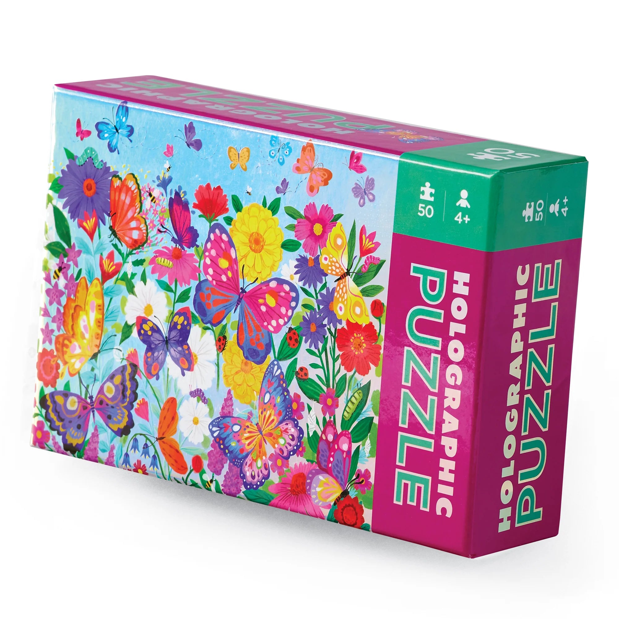 Holographic Foil (Butterflies) Puzzle 50 Pcs | Bookazine HK

