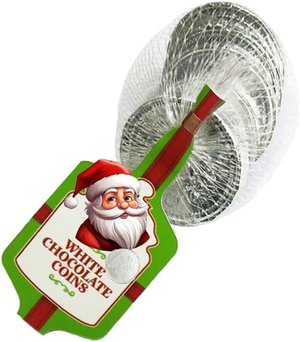 Silver White Chocolate Coins Net 50G