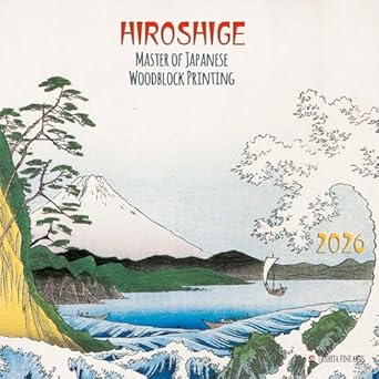 Hiroshige Japanese Woodblock Printing Wall Calendar 2026 | Bookazine HK