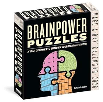 Brainpower Puzzle Box Calendar 2026 | Bookazine HK