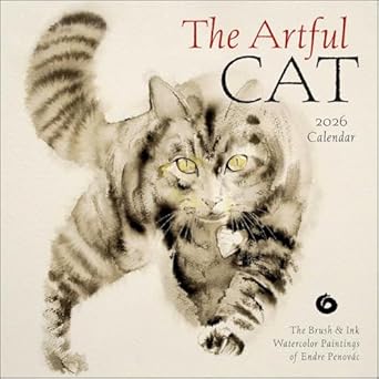 The Artful Cat Wall Calendar 2026 | Bookazine HK