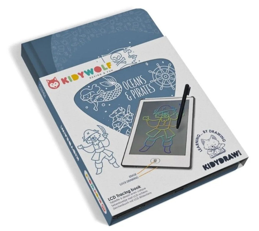 Kidydraw-Mini Drawing Pad 30 Oceans &amp; Pirates | Bookazine HK