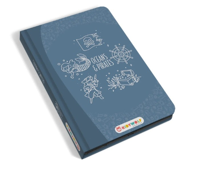 Kidydraw-Mini Drawing Pad 30 Oceans &amp; Pirates | Bookazine HK