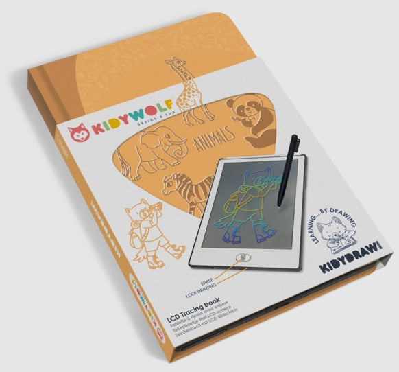 Kidydraw-Mini Drawing Pad 30 Animals | Bookazine HK