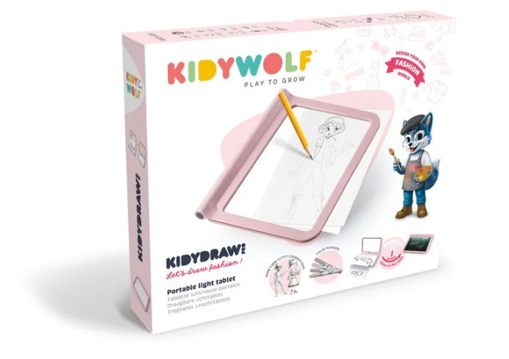 Kidydraw-Pro Portable Light Tablet Pink | Bookazine HK