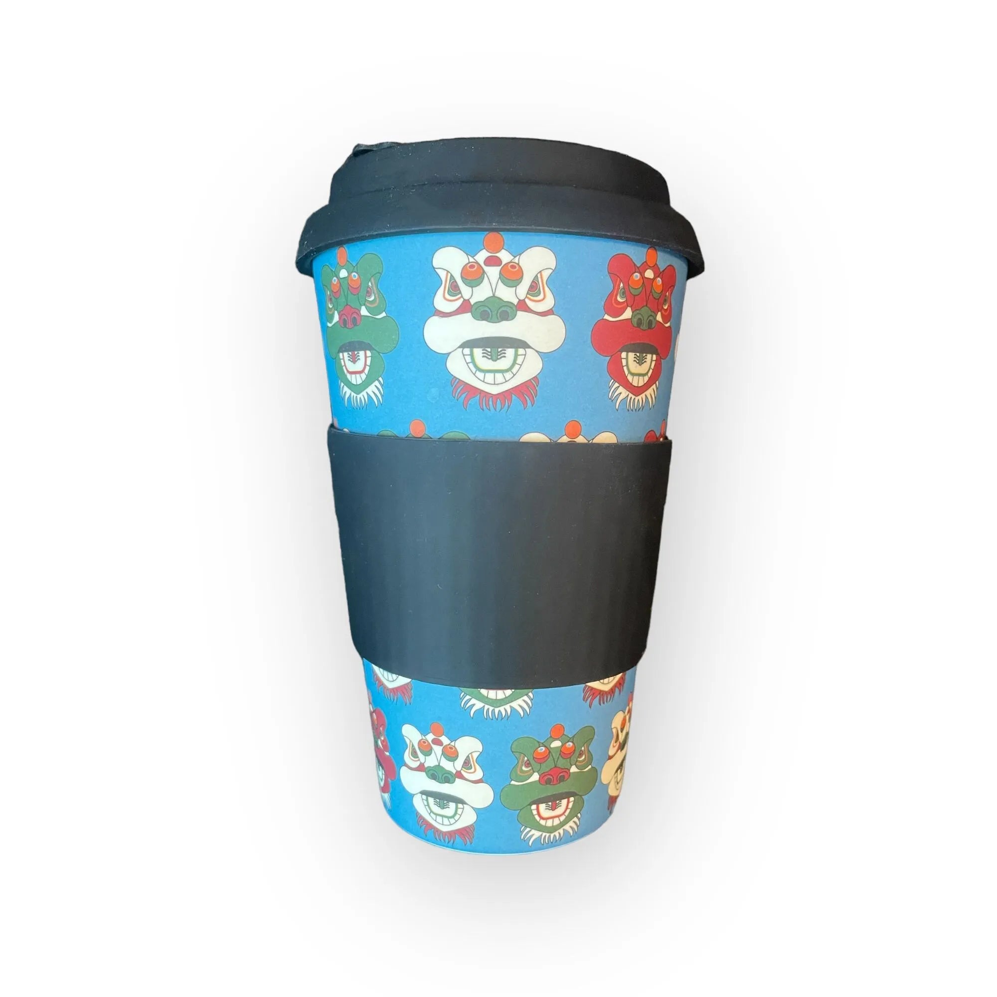 Tsim Sha Tsui Lion Heads Bamboo Travel Cup | Bookazine HK