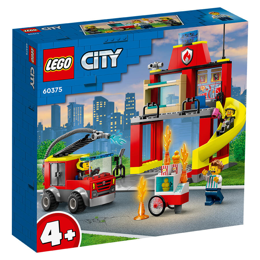 Lego City: Fire Station And Fire Truck - Bookazine