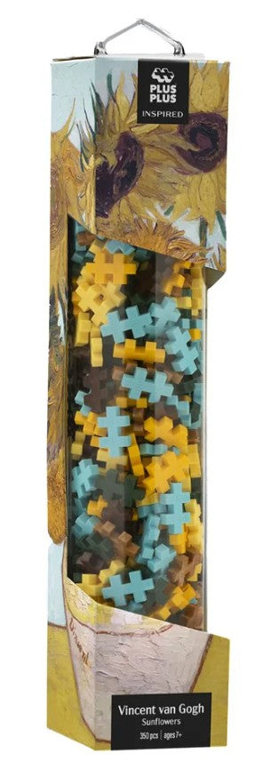 Plus-Plus Inspired - Van Gogh Sunflowers / Tube 350Pcs | Bookazine HK