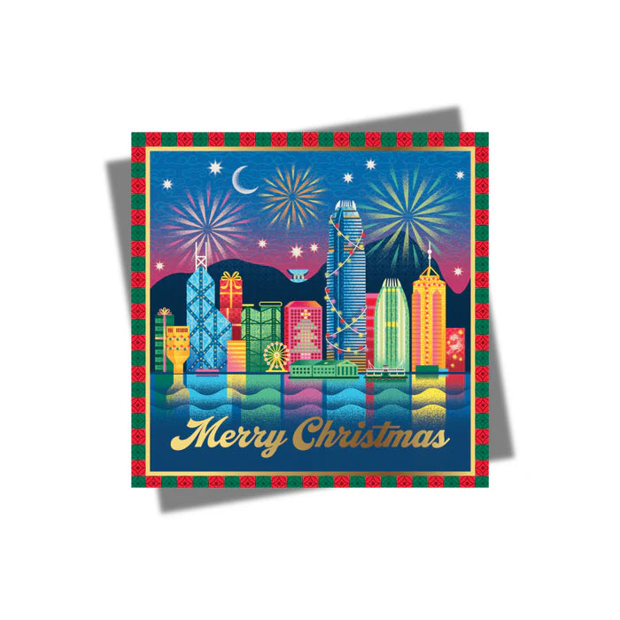 Lrp Charity Christmas Card Skyline Reflections (8 Pack) | Bookazine HK